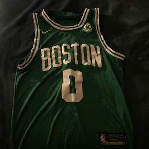 This a Celtics jersey with Jason Tatum